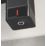 Terma Simple One Electric Towel Rail 1080mm x 500mm Black 1346BTU