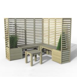 Forest V3 7' x 7' (Nominal) Garden Modular Set 16 Pieces