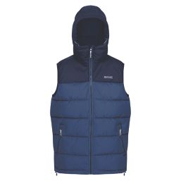 Gilet Bodywarmer Homme Regatta Nevado - Noir, Capuche, Isolant Polyster, Neuf Avec Étiquettes