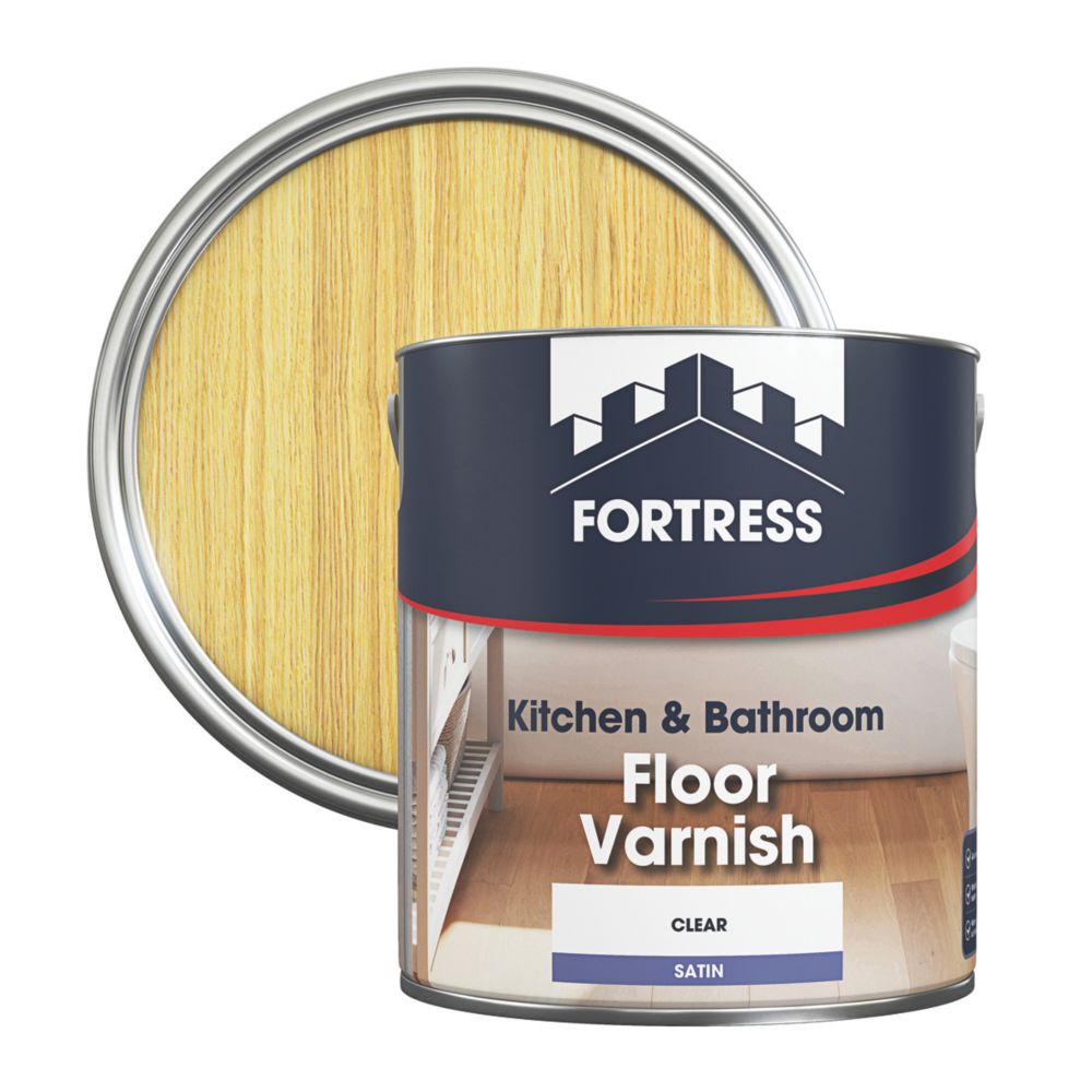 Rustins Quick Dry Varnish Satin - Clear 2.5ltr