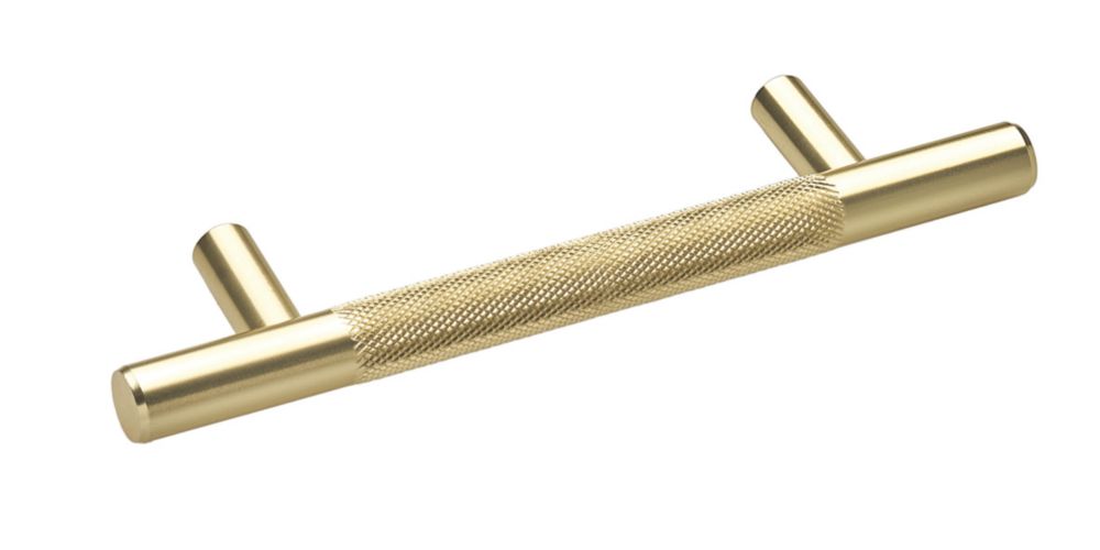 Shell Drawer Pull 90mm Polished Brass - Screwfix