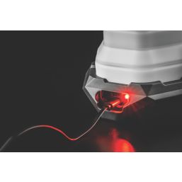 Nebo Galileo Air Rechargeable LED Collapsible Lantern with Power Bank Grey 1000lm