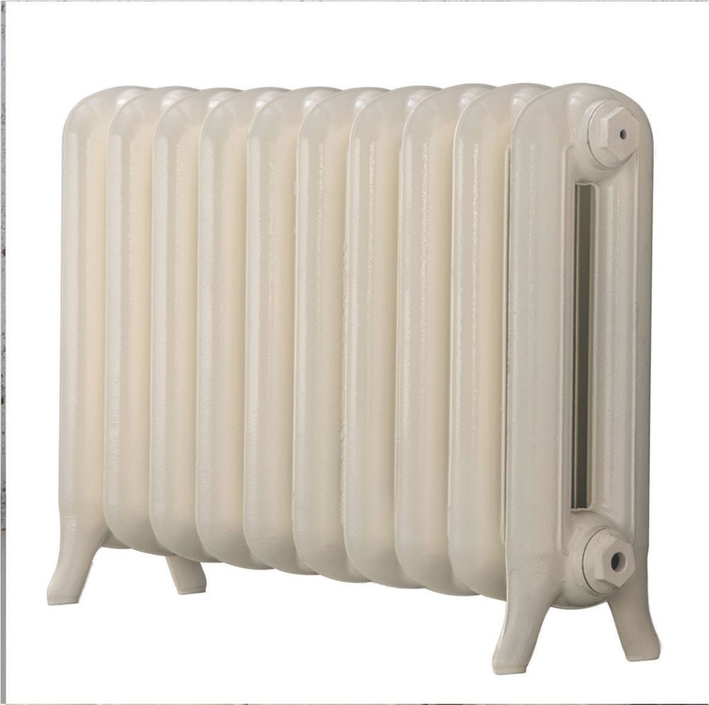 Arroll 549mm x 794mm 2900BTU Cream Cast Iron 2 Column Radiator - Screwfix