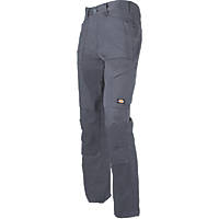 Dickies Action Flex Trousers Grey 40" W 34" L