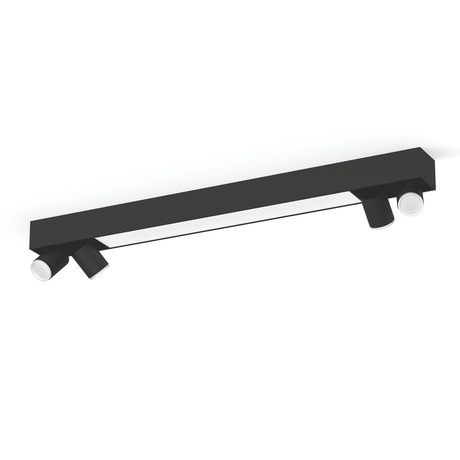 Philips Hue Centris RGB & White LED 4-Spot Ceiling Light Black 6W 4200lm (141RT)