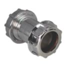 FloPlast CW07 Compression Uni Waste Coupler Chrome 32mm x 32mm