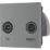 British General  Duplex Modular TV Socket Grey