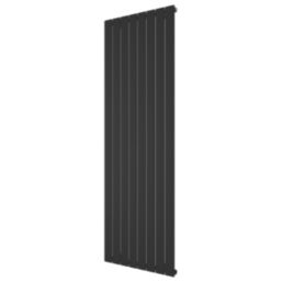 Ximax Oceanus  1800mm x 595mm 3901BTU Black Vertical Designer Radiator