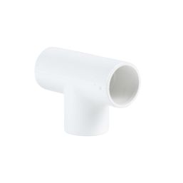 FloPlast Tees White 21.5mm 5 Pack