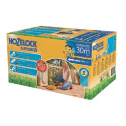 Hozelock Superhoze 30m Expanding Hose Screwfix