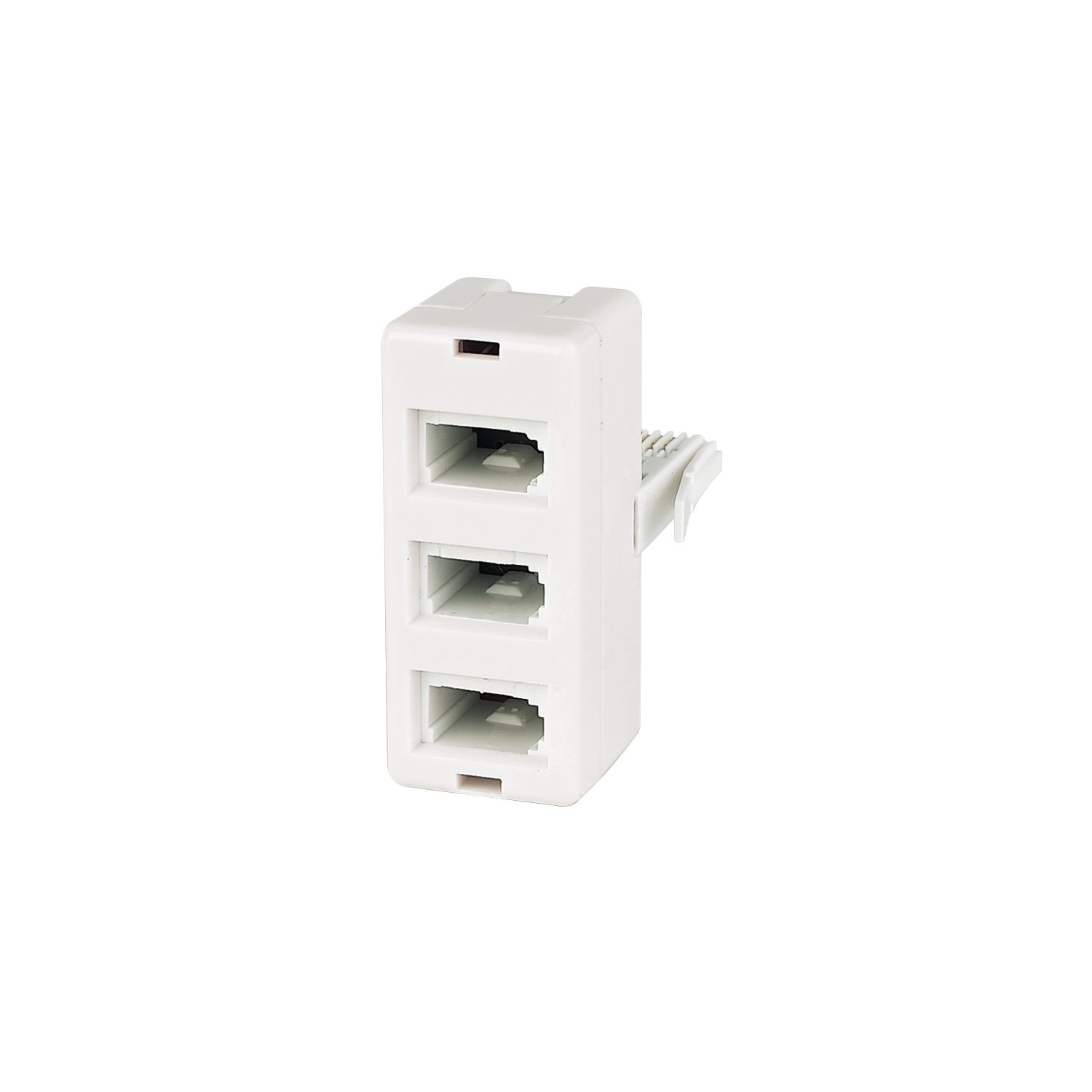 Philex RJ11 Triple Telephone Adaptor (14269)