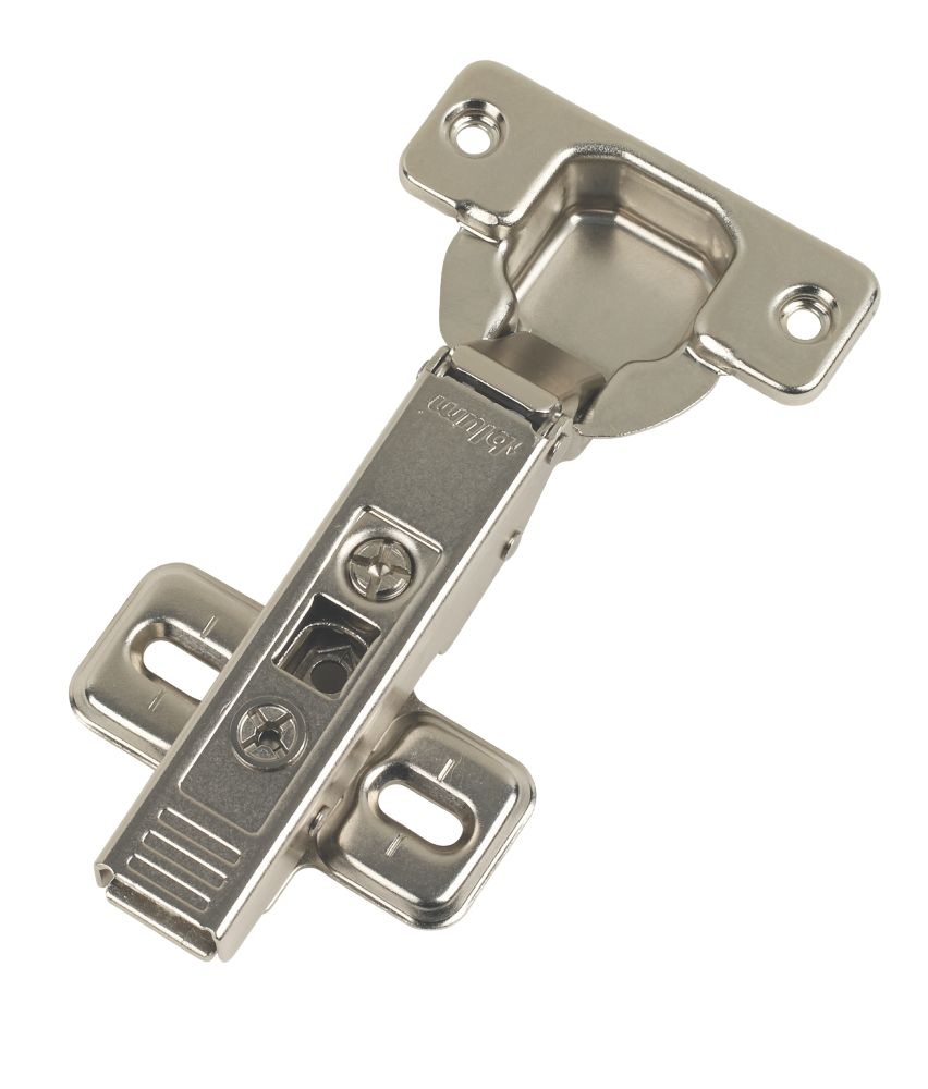 Blum Steel 107° Sprung Concealed Hinges 110mm 2 Pack Screwfix