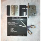 Firestop  Graphite Intumescent Sheet 200mm