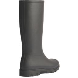 Hunter Downpour Tall Insulated  Size 4 Womens Black Non Safety Wellies