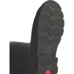 Hunter Downpour Tall Insulated  Size 4 Womens Black Non Safety Wellies