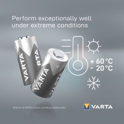 Varta  CR123 3V Lithium Batteries 10 Pack