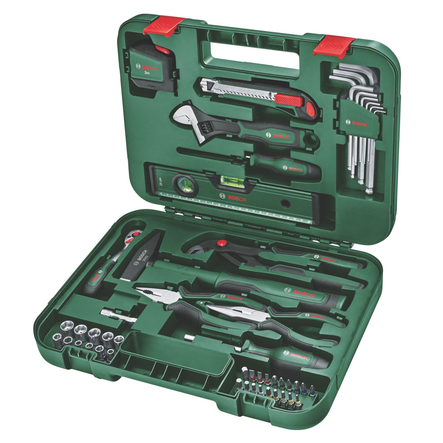 Bosch Advanced Mixed Hand Tools 52 Piece Set (142CH)