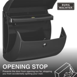 Burg-Wachter  Piano Post Box Black Gloss