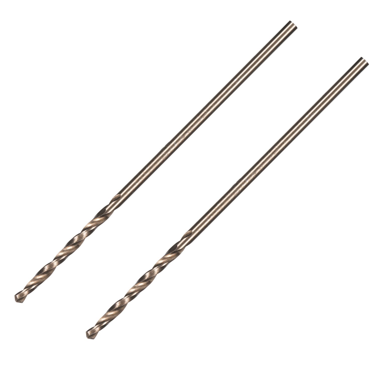 Erbauer Straight Shank Metal Drill Bits 1.5mm x 40mm 2 Pack (142JL)