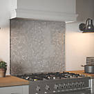 Country Living Acanthus Leaf Stone Kitchen Splashback 900mm x 750mm x 6mm