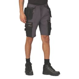 Regatta Infiltrate Shorts Iron/Black 44" W