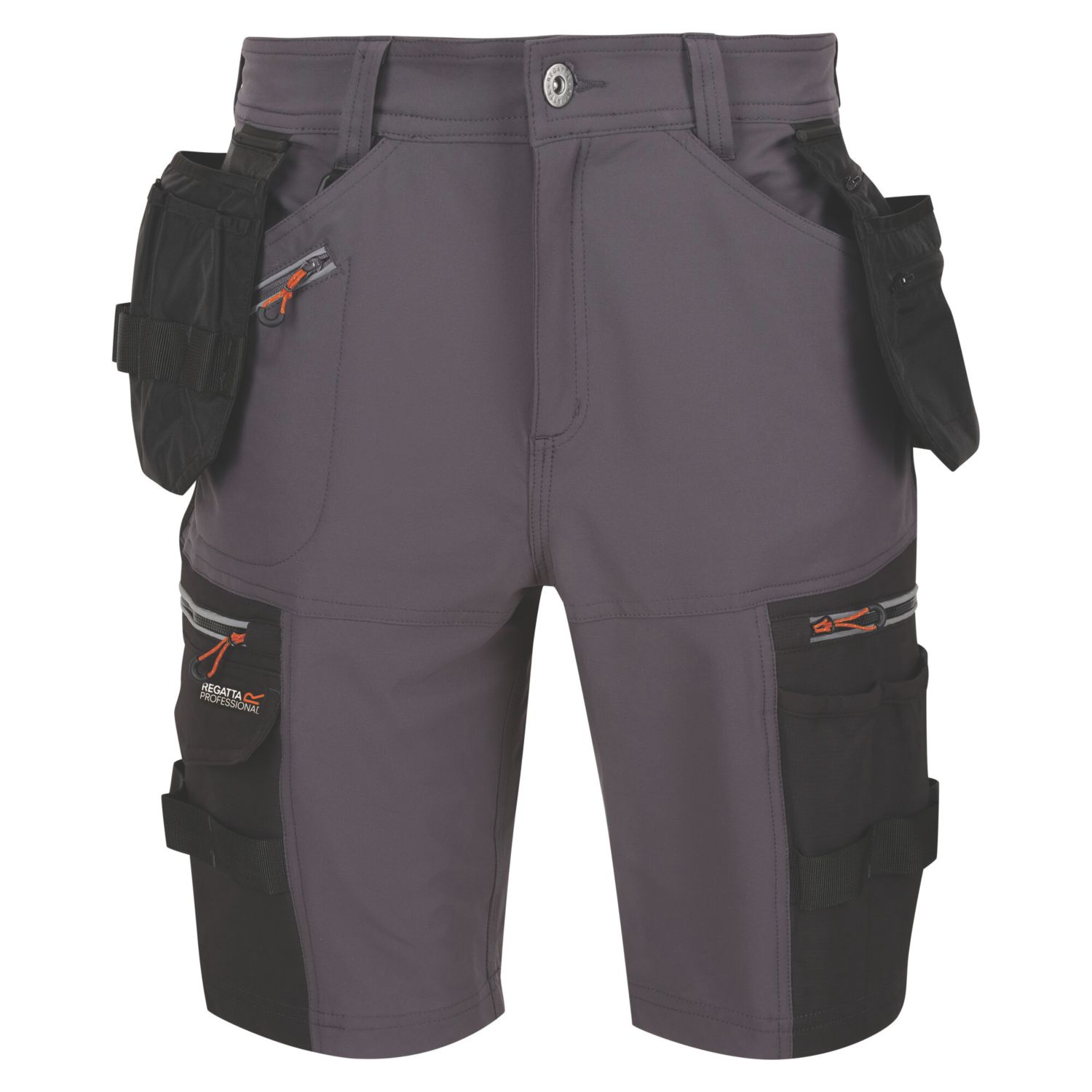 Regatta Infiltrate Shorts Iron/Black 44" W (142JT)