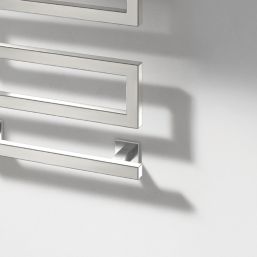 Reina 510mm x 500mm 324BTU Stainless Steel Flat Electric Towel Radiator