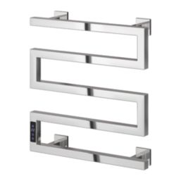 Reina 510mm x 500mm 324BTU Stainless Steel Flat Electric Towel Radiator
