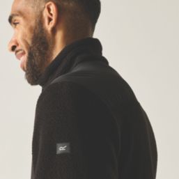 Regatta Morran Full Zip Fleece Black (Burnt Henna)  Large 41-42" Chest