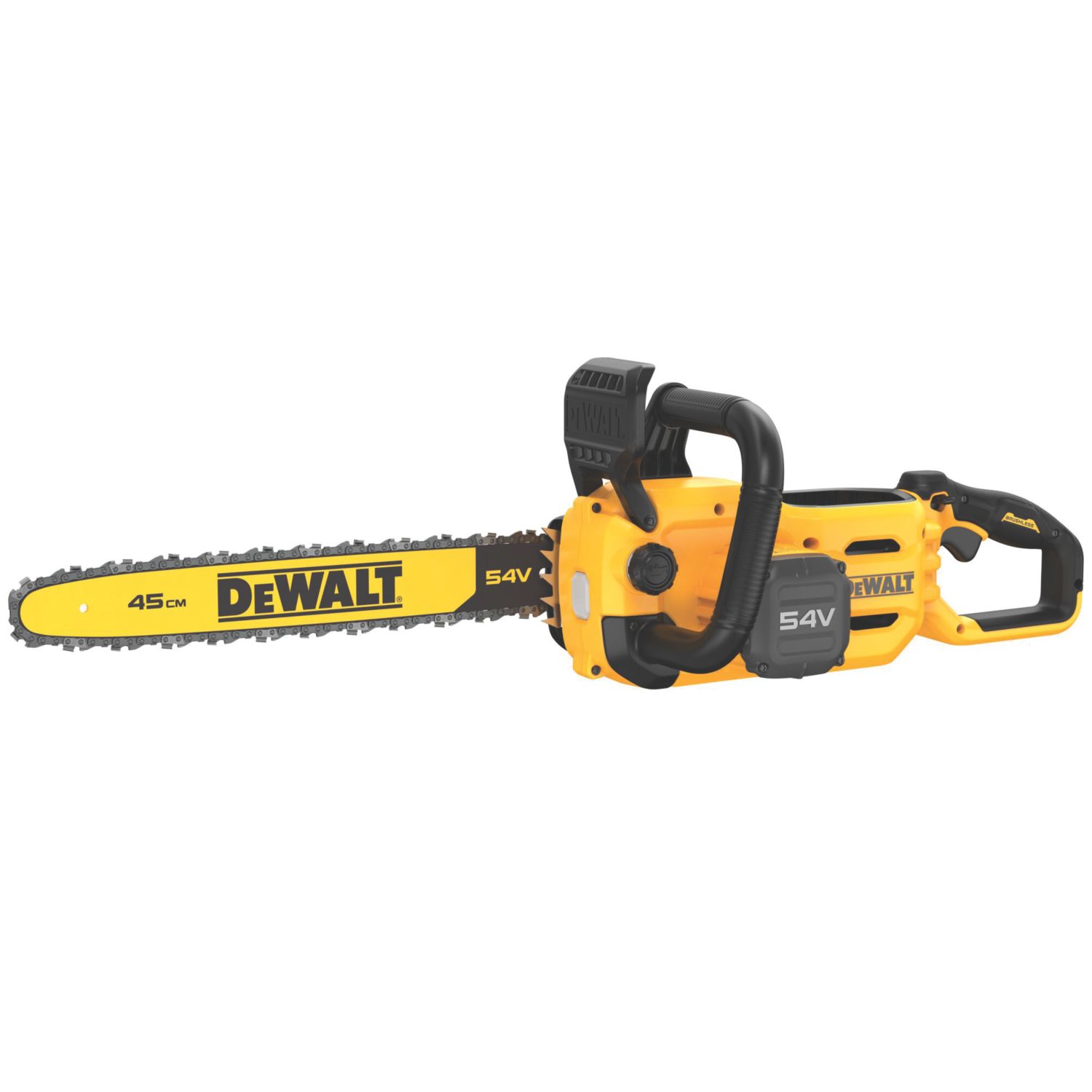 DeWalt DCMCS574N-XJ 54V Li-Ion XR FlexVolt Brushless Cordless 45cm Chainsaw - Bare (142PG)