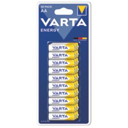 Varta Energy AA Alkaline Alkaline Battery 30 Pack