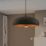 Eglo Mogano 1 Single Pendant Light Black