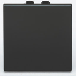 Knightsbridge  20AX Modular Intermediate Switch Black with Black Inserts