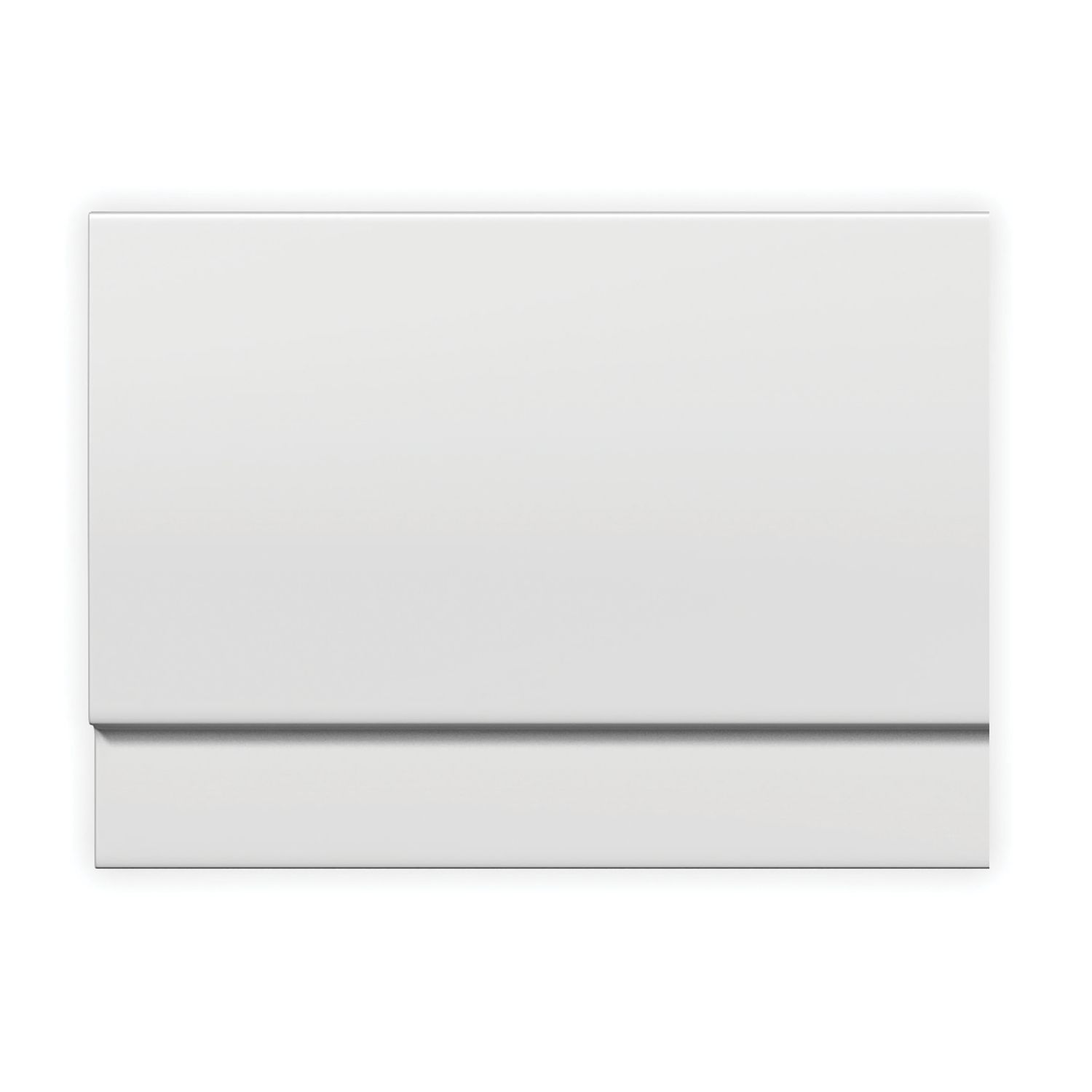 ETAL PVC End Bath Panel & Plinth 800mm White 2 Pack (142RL)