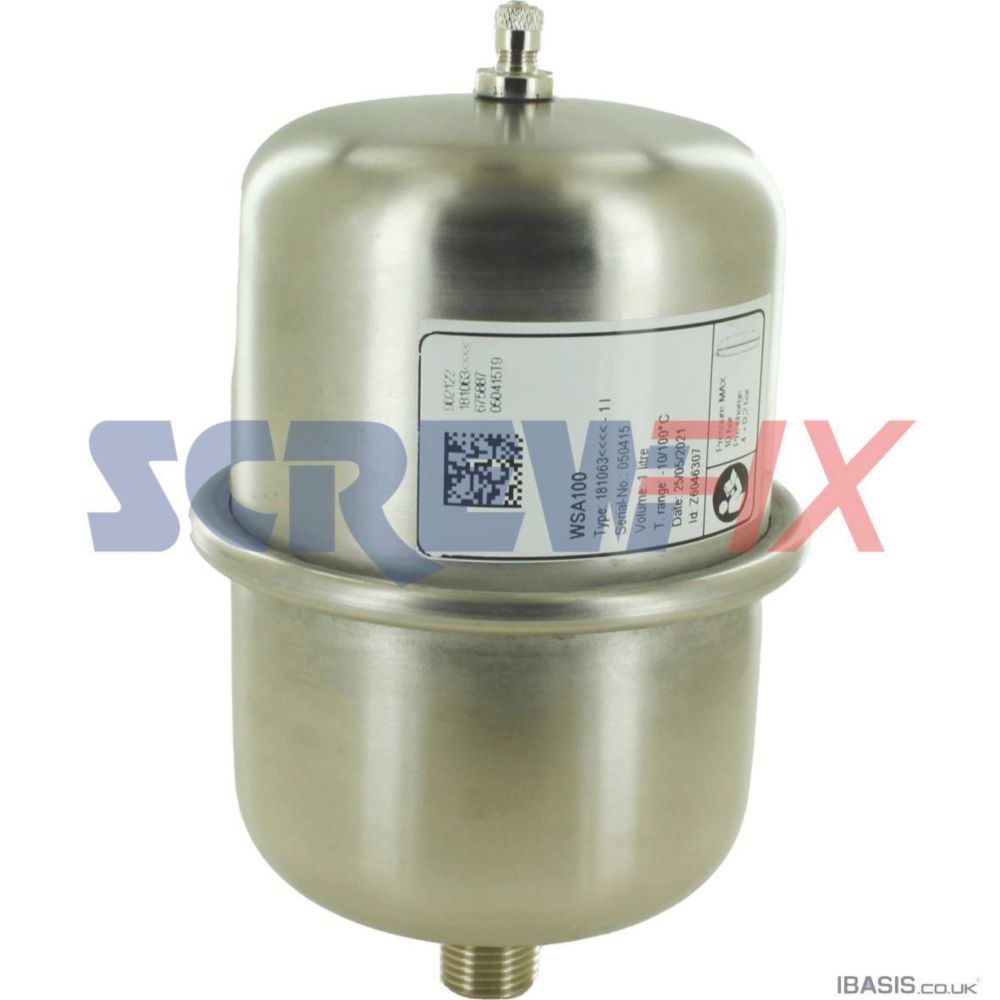 Vaillant 181081 1Ltr Expansion Vessel Screwfix