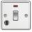 Knightsbridge  20A 1-Gang DP Control Switch & Flex Outlet Polished Chrome with LED