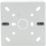 Deta TTE  1-Gang Surface Pattress  Box 32mm