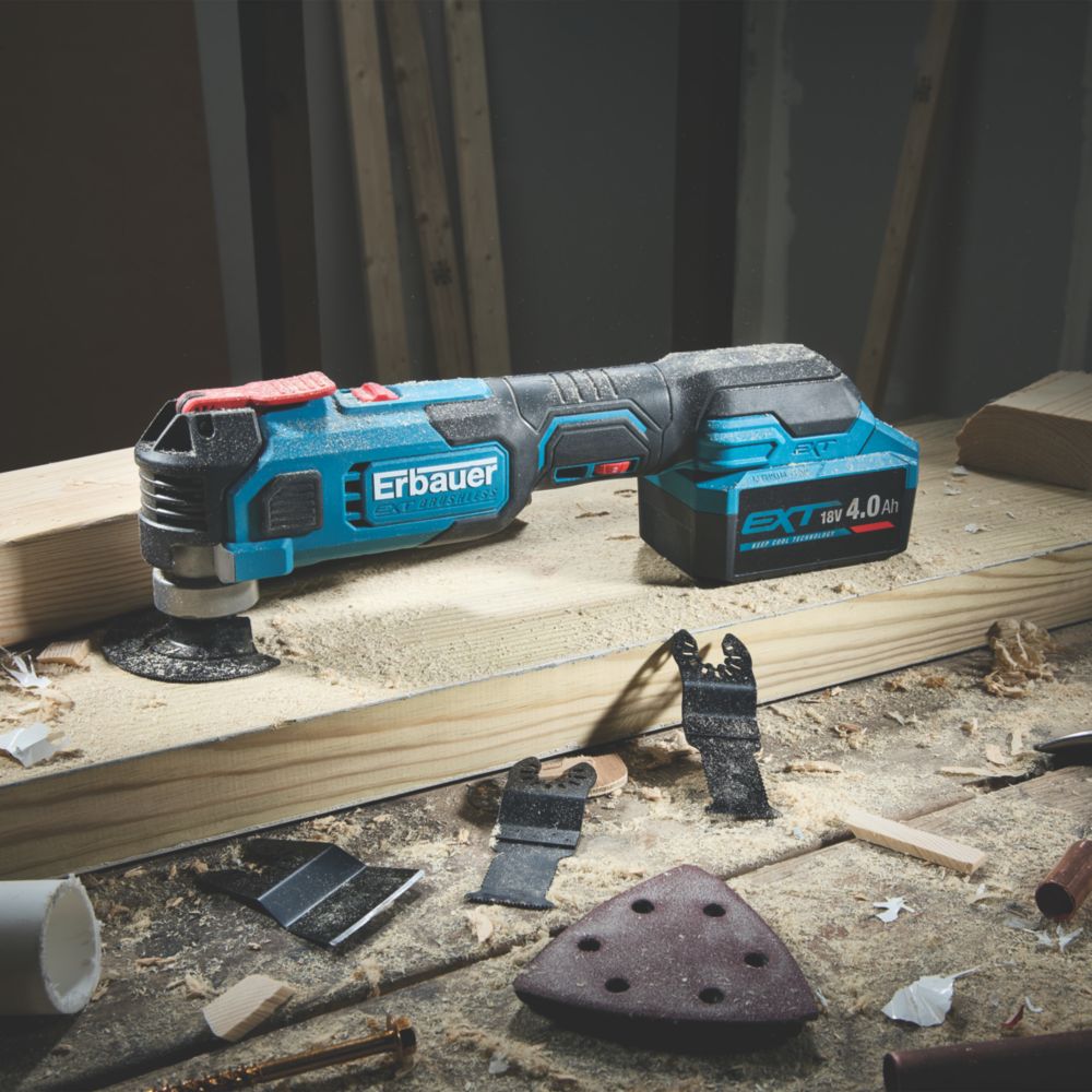 Erbauer ERI1080MLT 18V x Li-Ion EXT Brushless Cordless