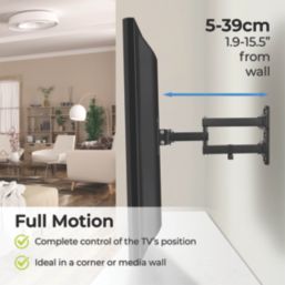 Ross RTMTA100 TV Bracket Full Motion 13-27"