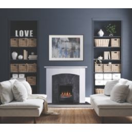 Focal Point Nebraska Fire Surround White 1300mm x 1120mm