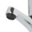 Essentials  Pillar Single Lever High Neck Sink Taps Chrome 1 Pair
