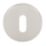 Eurospec  Standard Escutcheon (Pair) Satin Stainless Steel 54mm