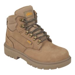 Site Skarn Size 6 Womens Stone  Steel Toe Cap Safety Boots