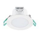 Sylvania Sylspot LED Recessed Integrated LED Spotlight White & Chrome Bezel 7W 500lm