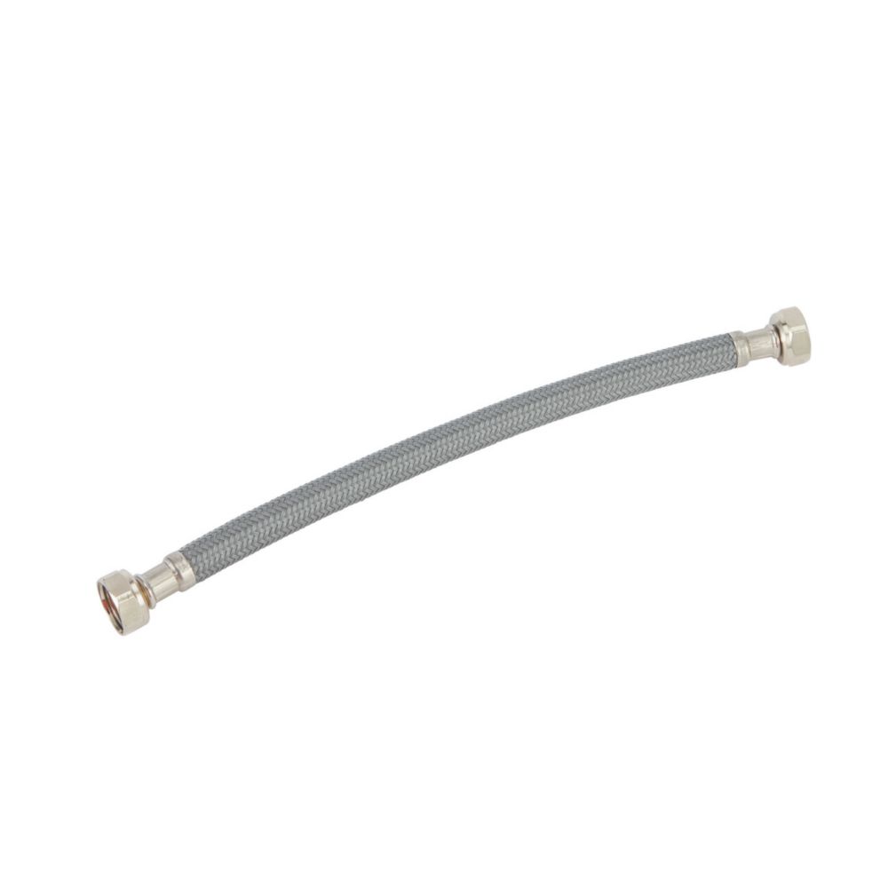 Flomasta Straight Flexible Hose 1/2" x 1/2" x 300mm Screwfix