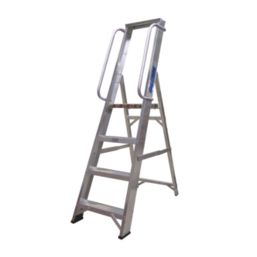 Lyte  Aluminium 4-Treads Platform Stepladder  0.81m