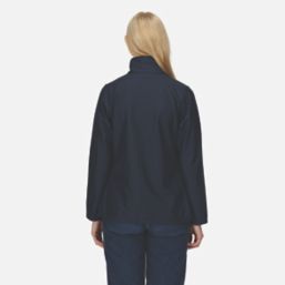 Regatta Octagon Womens Softshell Jacket Navy/Seal Grey Size 12