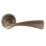 Carlisle Brass Sintra Door Handle Pair Antique Brass