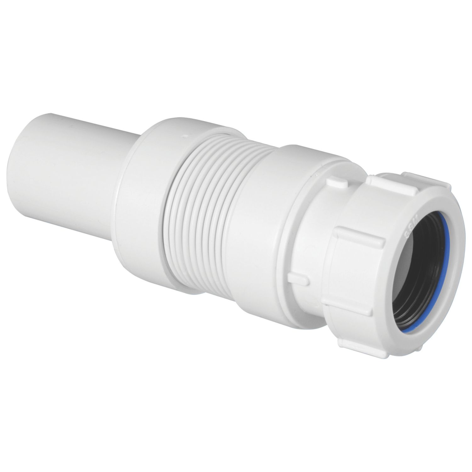 McAlpine Miniflex-4 Flexible Connector White 32mm x 125-175mm (143JG)