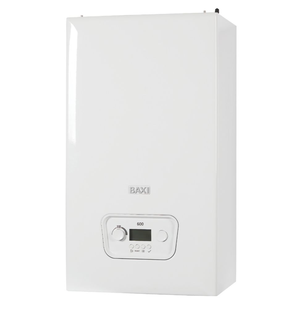 Baxi 624 System 2 Gas/LPG System Boiler White - Screwfix